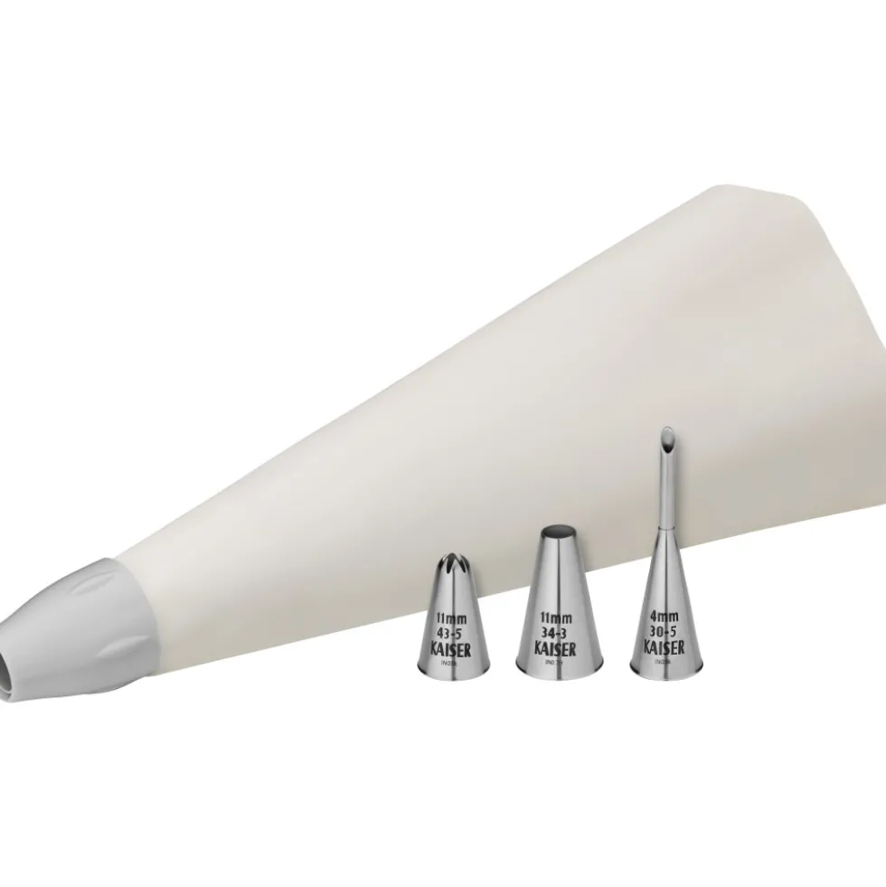 KAISER Inspiration Spritzbeutel-Set, 5-teilig