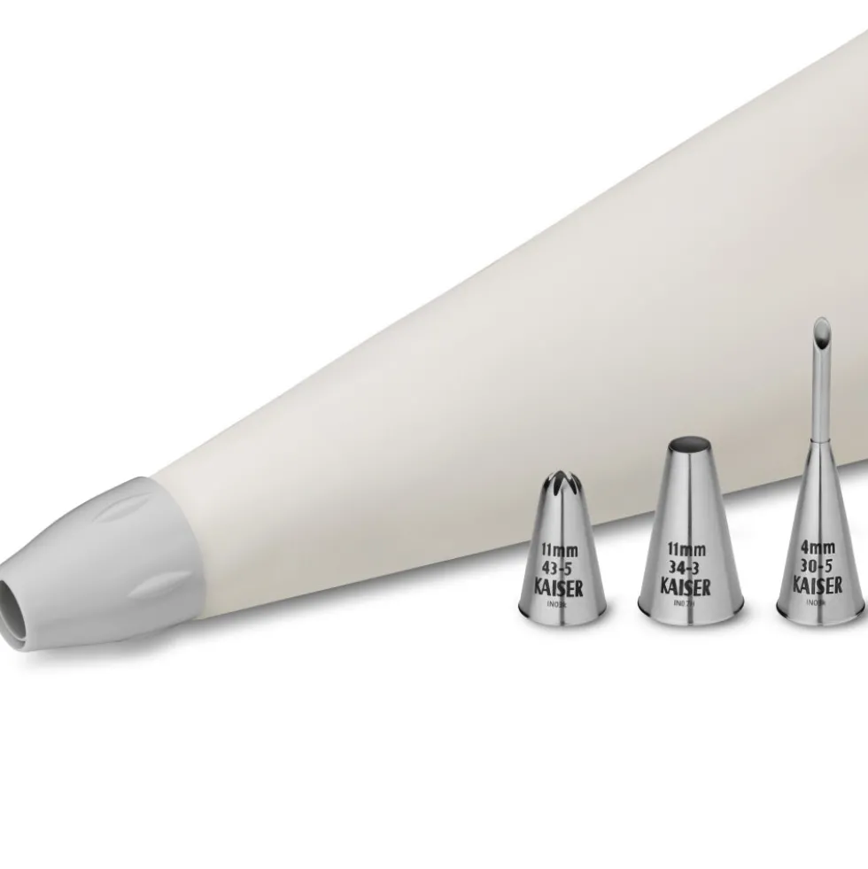 KAISER Inspiration Spritzbeutel-Set, 5-teilig