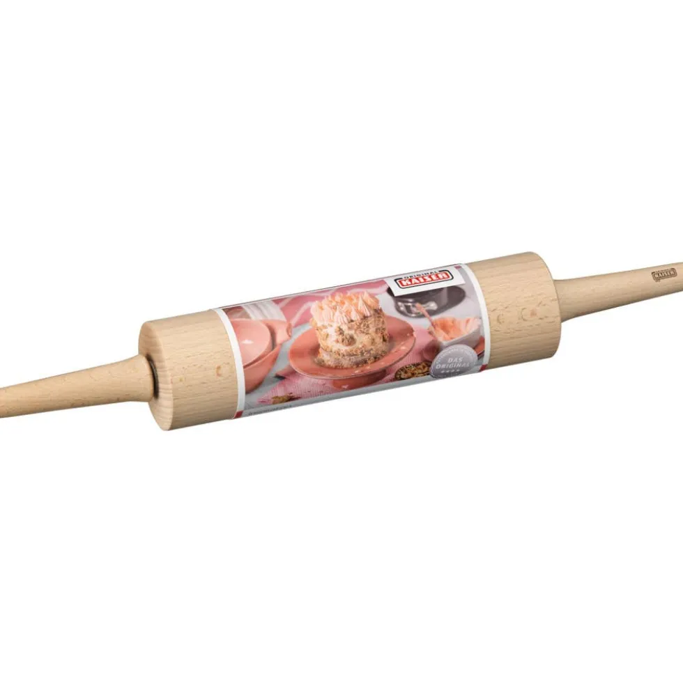 KAISER Inspiration Teigausroller Buchenholz, 25 cm