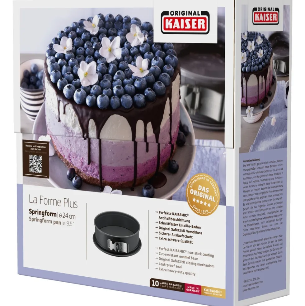 KAISER La Forme Plus Springform mit SafeClick, 24 cm