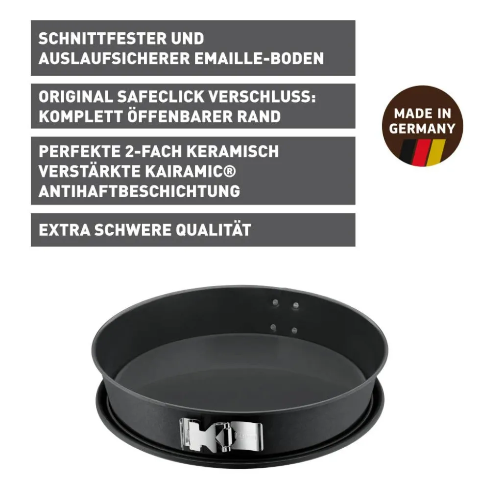KAISER La Forme Plus Springform mit SafeClick, konisch, 30 cm