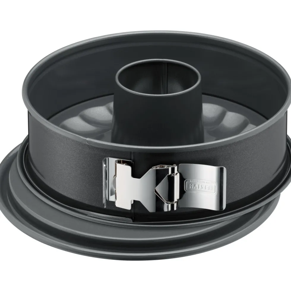 KAISER La Forme Plus Springform mit Rohrboden und SafeClick, 26 cm