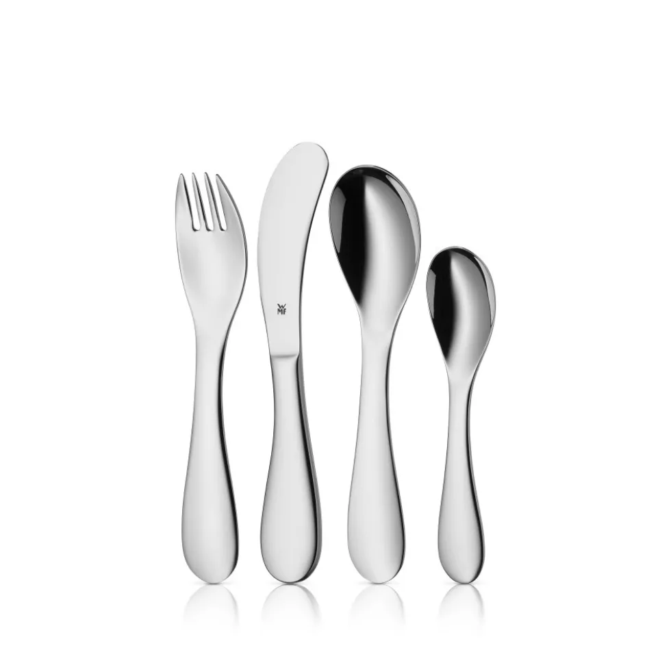Kinderbesteck-Set Knuddel, 4-teilig