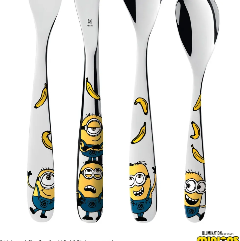 Kinderbesteck-Set Minions®, 4-teilig