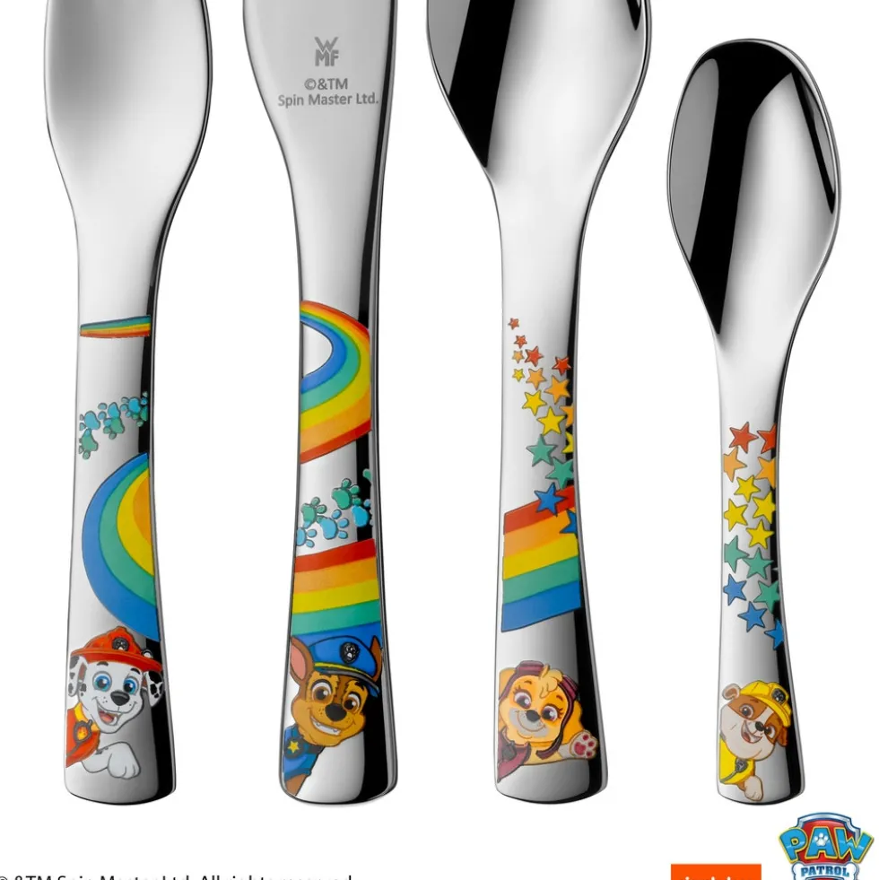 Kinderbesteck-Set PAW Patrol, 4-teilig
