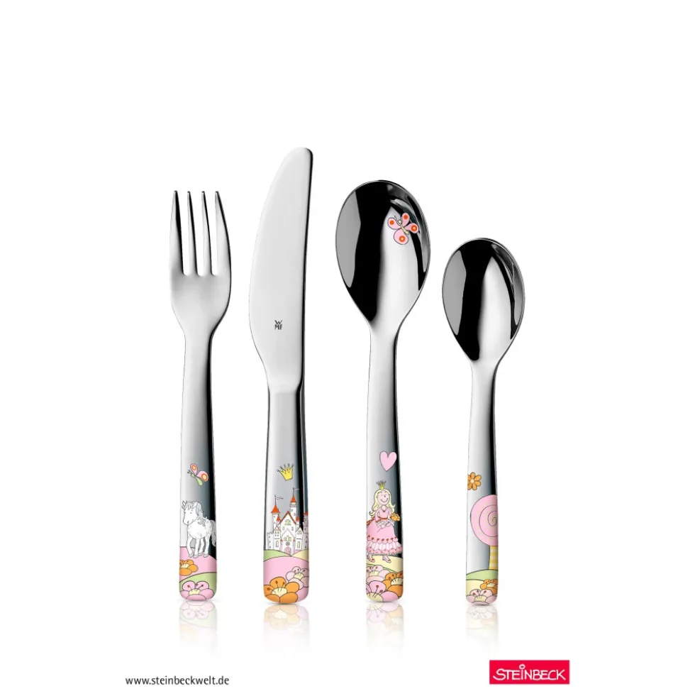 Kinderbesteck-Set Prinzessin Anneli, 4-teilig