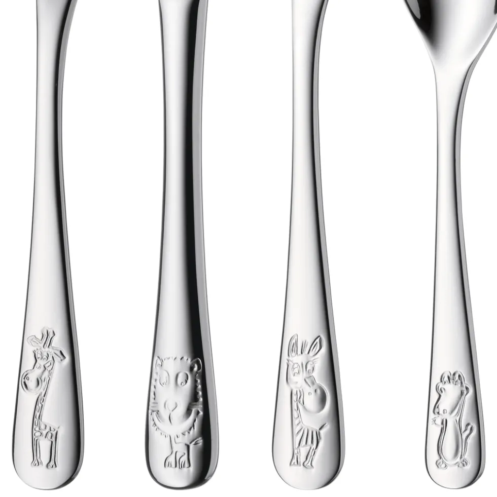 Kinderbesteck-Set Safari, 4-teilig