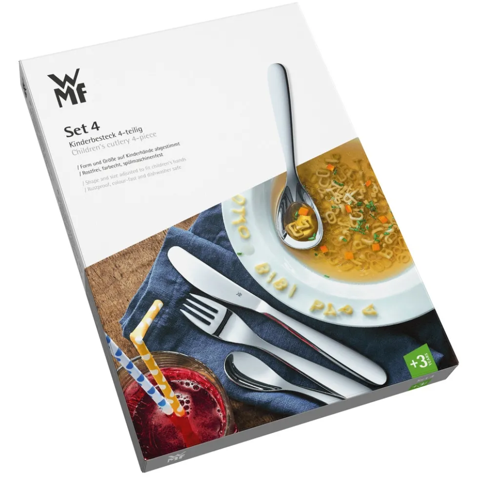 Kinderbesteck-Set Safari, 4-teilig