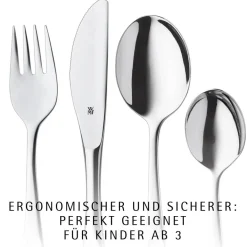 Kinderbesteck-Set Tiere, 4-teilig
