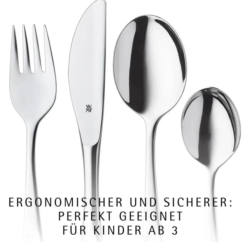 Kinderbesteck-Set Tiere, 4-teilig