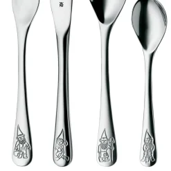 Kinderbesteck-Set Zwerge, 4-teilig