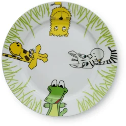 Kindergeschirr-Set Safari, 6-teilig