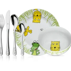 Kindergeschirr-Set Safari, 6-teilig