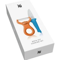 Kinderkoch-Set mit Gemüseschäler und Messer, 2-teilig