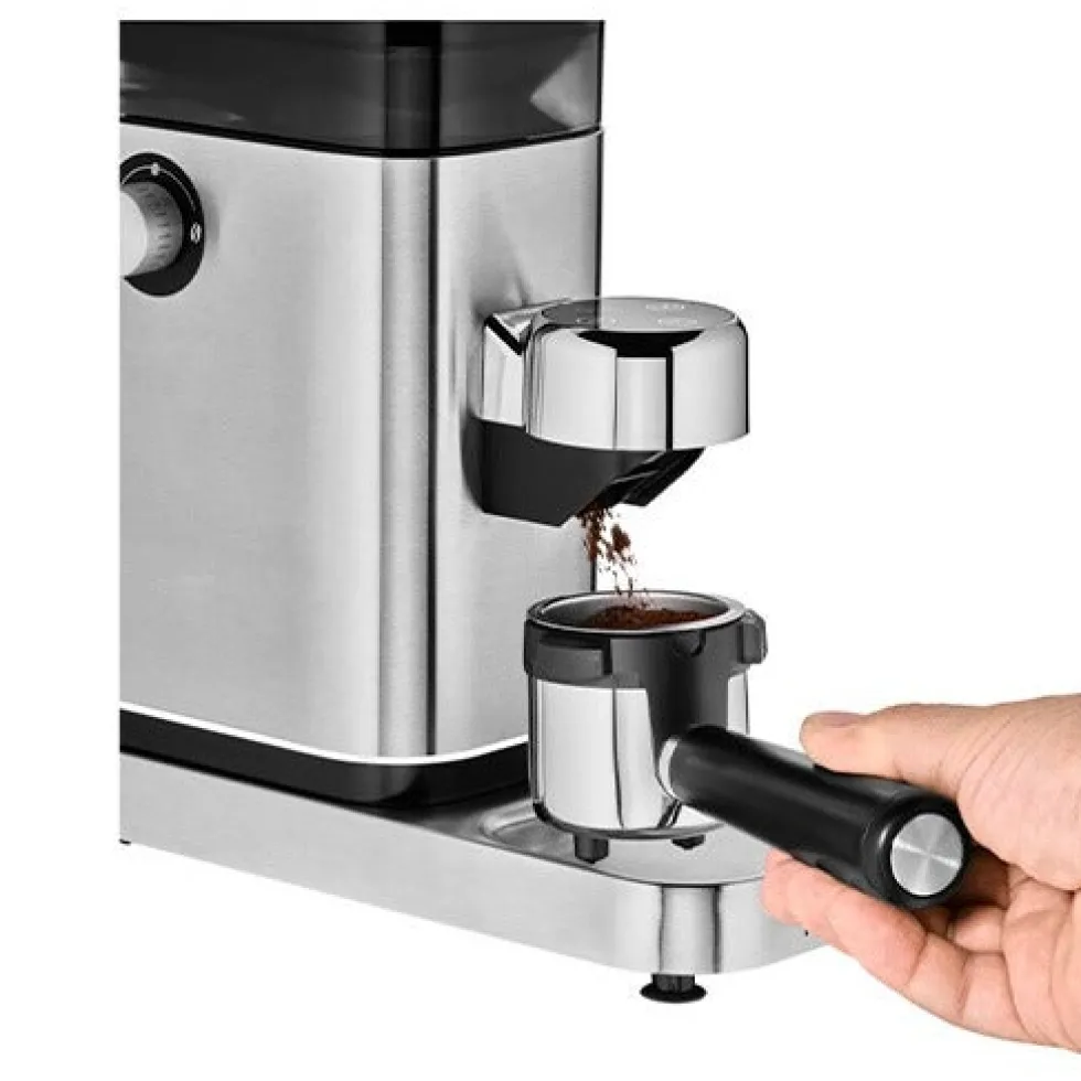 Lumero Set: WMF Lumero Espresso Siebträgermaschine und Espressomühle
