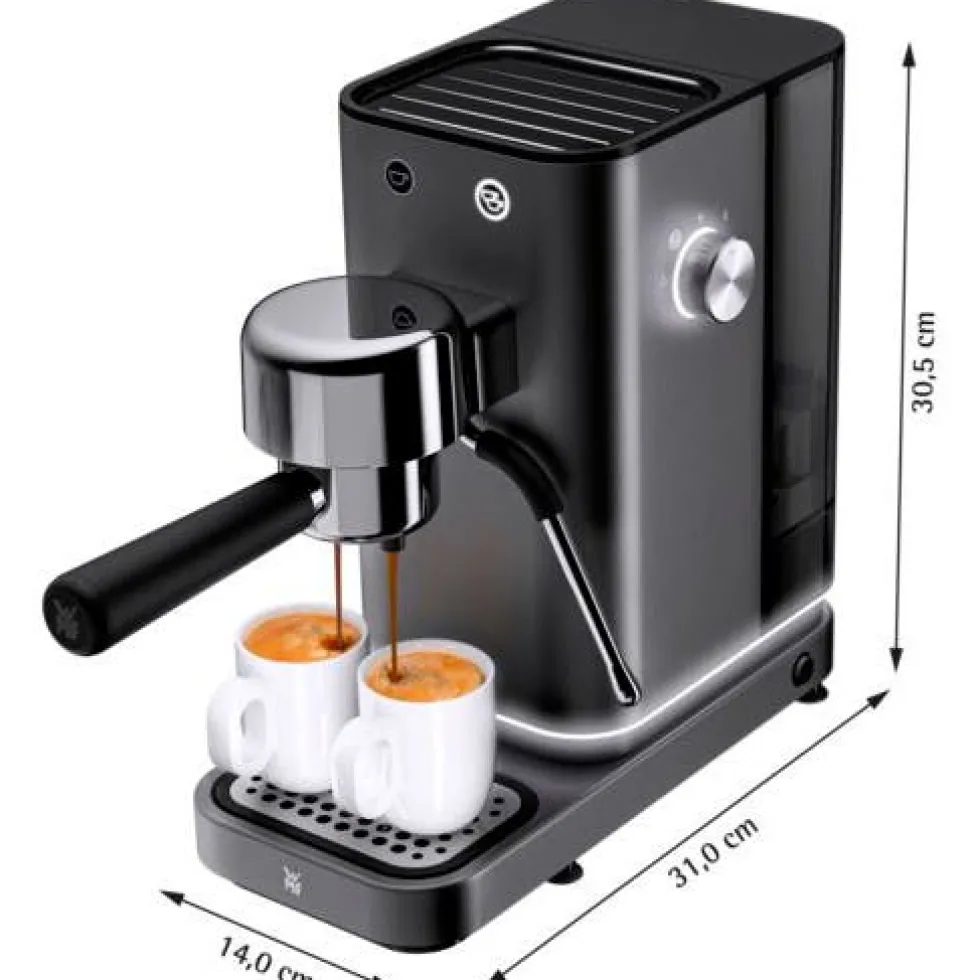 Lumero Set: WMF Lumero Espressomaschine in Stone Grey mit Espressomühle