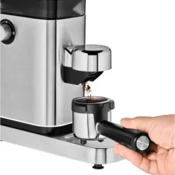 Lumero Set: WMF Lumero Espressomaschine in Deep Black mit Espressomühle