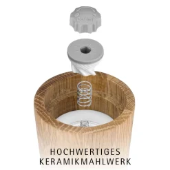 Nature Gewürzmühlen-Set, 2-teilig