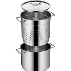 Nudeltopf mit Glasdeckel, 24 cm