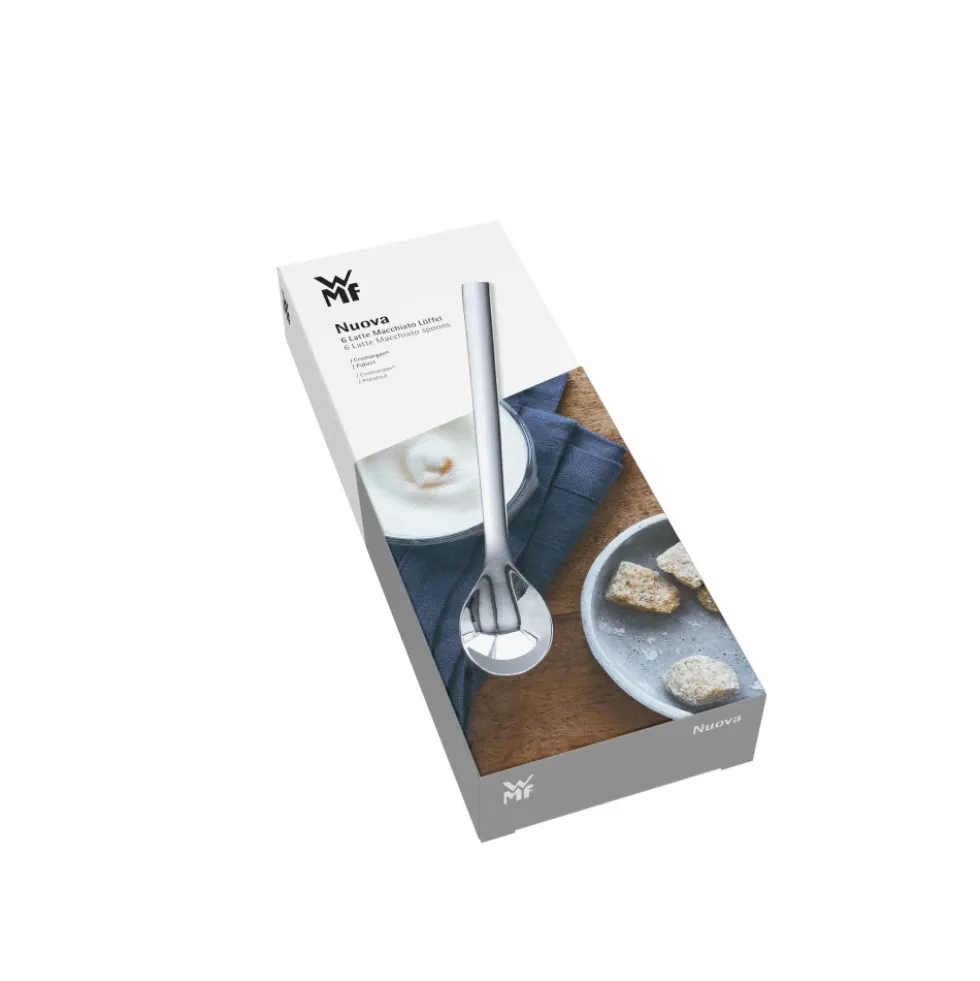 Nuova, Latte Macchiato Löffel-Set, 6-teilig