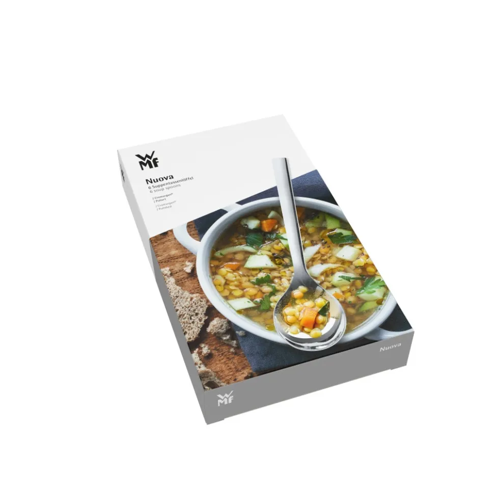 Nuova Suppentassenlöffel-Set, 6-teilig