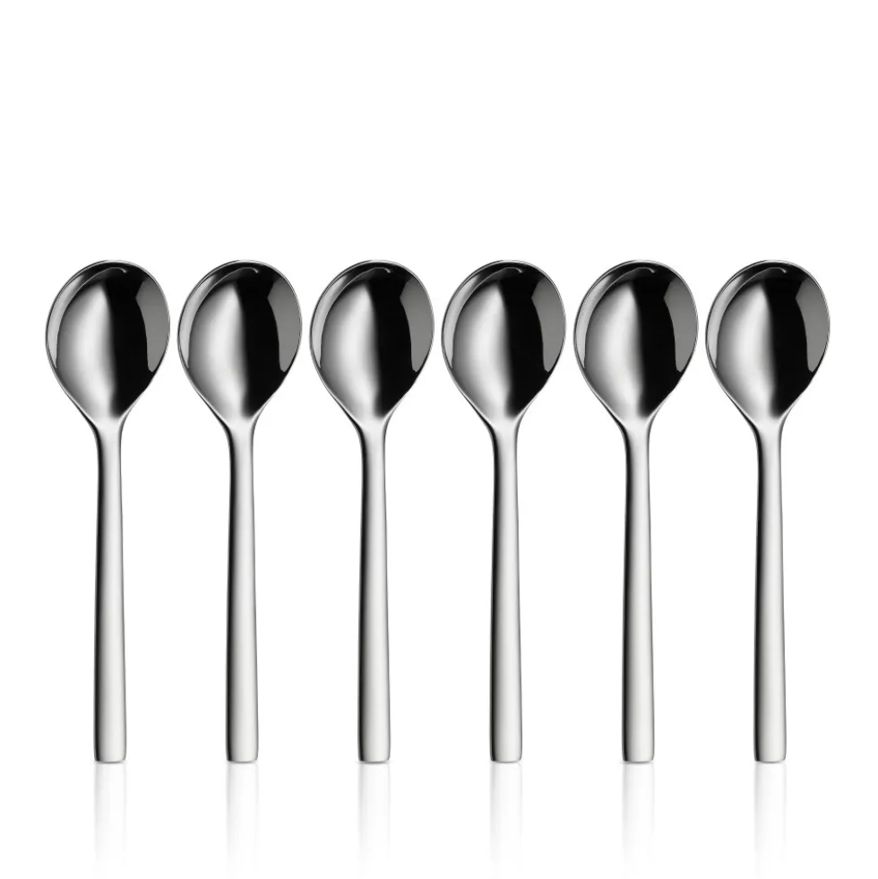 Nuova Suppentassenlöffel-Set, 6-teilig