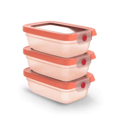 oneClick Frischhaltedosen 3-teiliges Set (3x 0,5 L) N12316