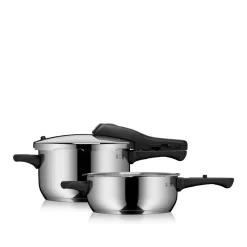 Perfect One Pot Schnellkochtopf-Set, 22 cm, 4,5 und 3,0 Liter