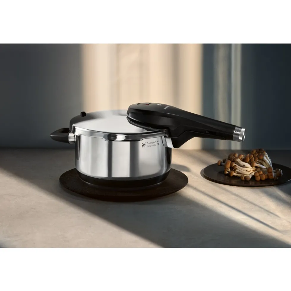 Perfect Premium One Pot Schnellkochtopf-Set mit Dampfgareinsatz, 22 cm, 4,5 und 3,0 Liter, stapelbar