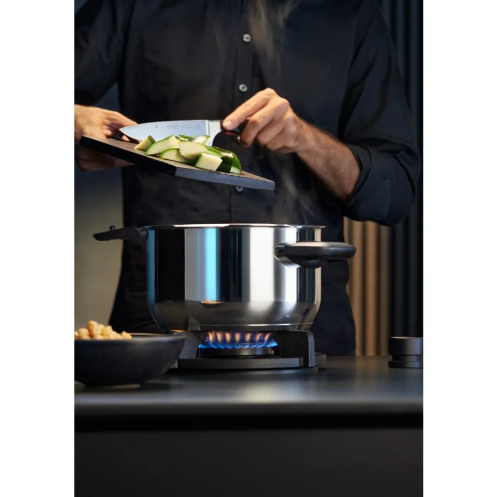 Perfect Premium One Pot Schnellkochtopf-Set mit Dampfgareinsatz, 22 cm, 4,5 und 3,0 Liter, stapelbar