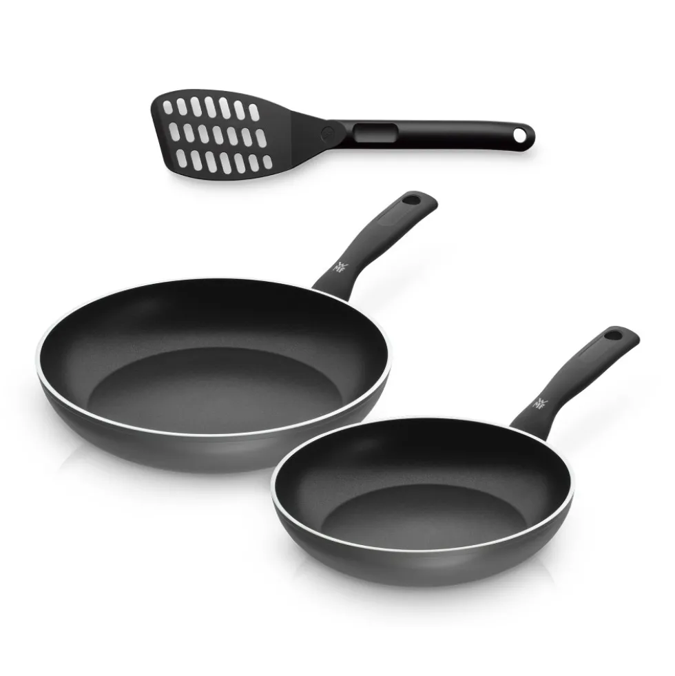 PermaDur Inspire Stielpfannen-Set (24 und 28 cm) mit Pfannenwender