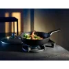 PermaDur Premium Wok mit Glasdeckel, 30 cm