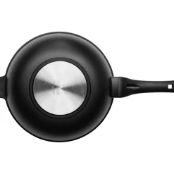 PermaDur Premium Wok mit Glasdeckel, 30 cm