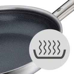 Premium-Koch-Set: WMF Iconic Topf-Set, 4-teilig, Ultimate Stielpfannen, 2 Stück, und Pfannenwender