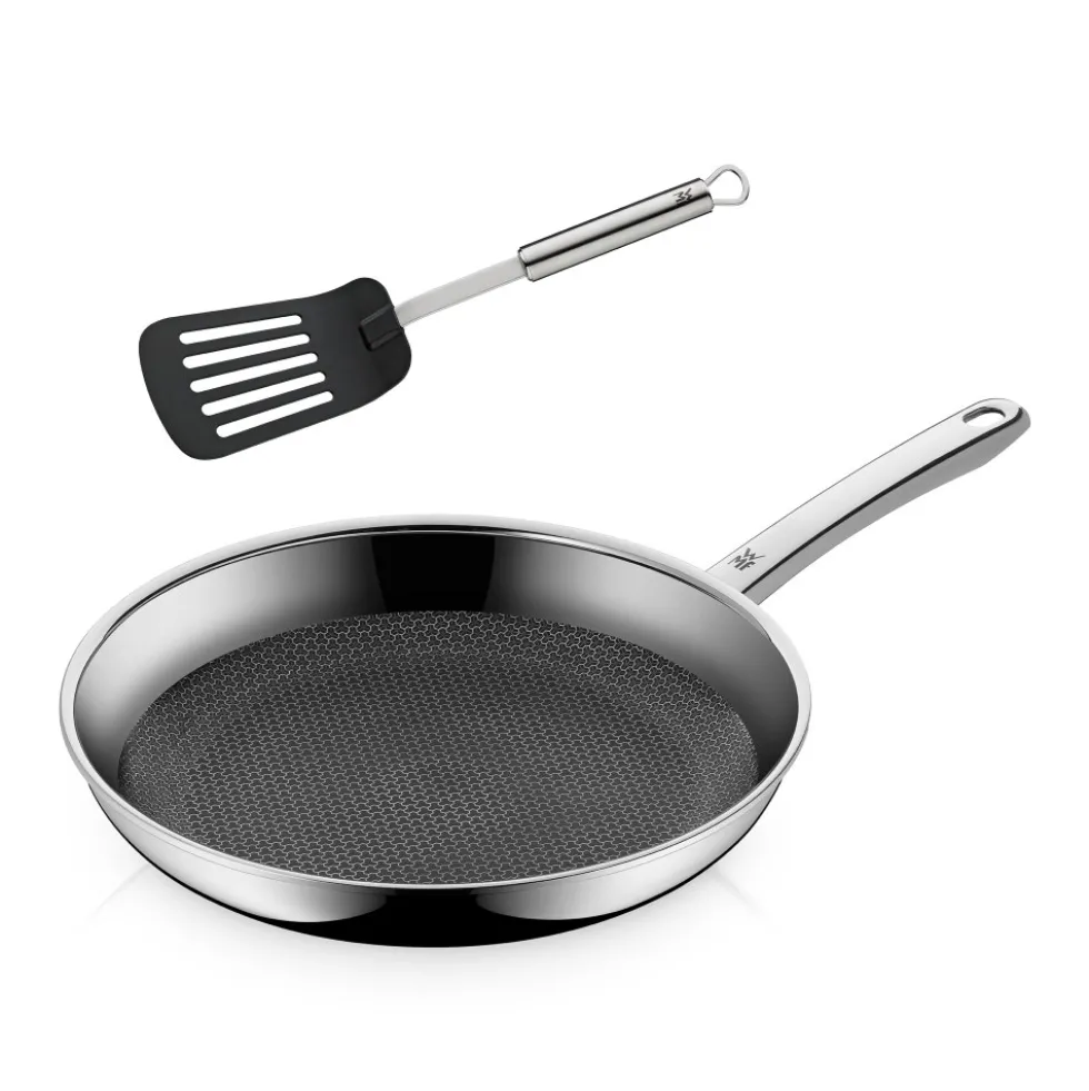 Profi Resist Stielpfanne mit Pfannenwender, 28 cm