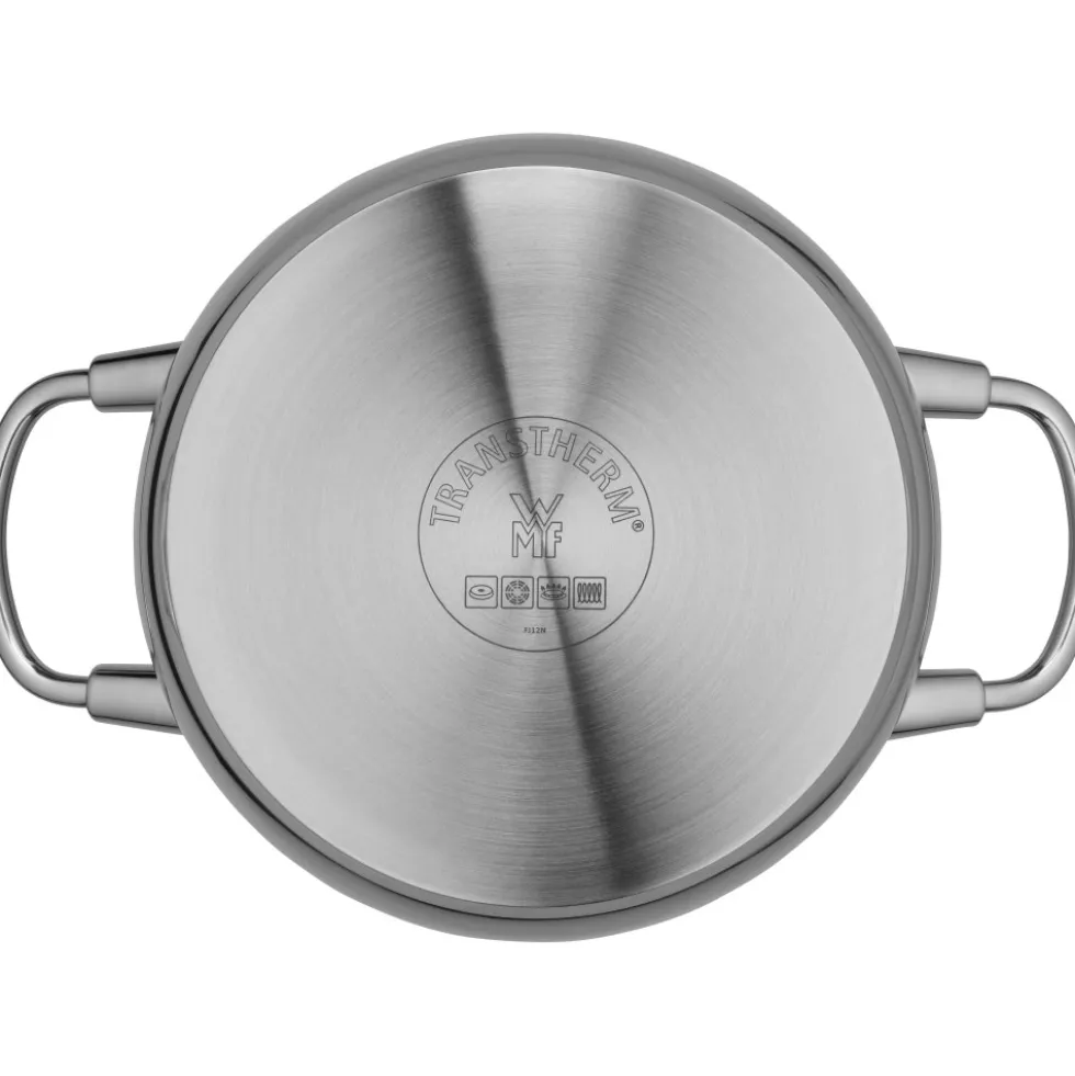 Quality One Bratentopf mit Deckel, 20 cm