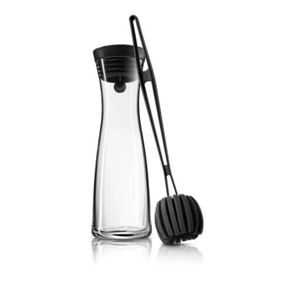 Set: Element One Wassersprudler, Moondust, mit Wasserkaraffe und Reinigungsbürste