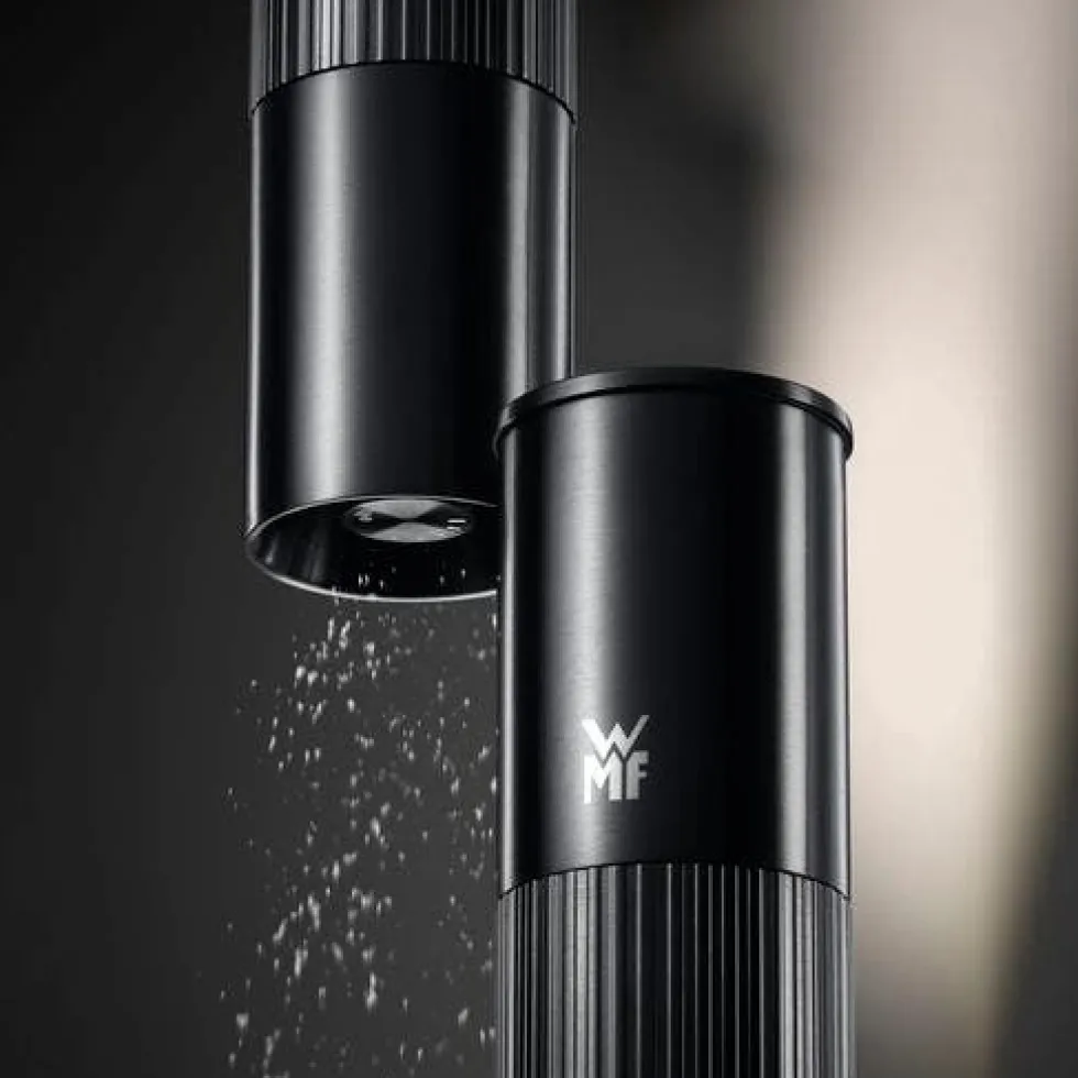 Set: Signature Pro Gewürzmühlen in silber und schwarz