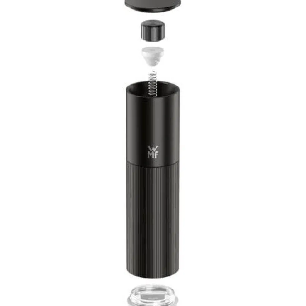 Set: Signature Pro Gewürzmühlen in silber und schwarz