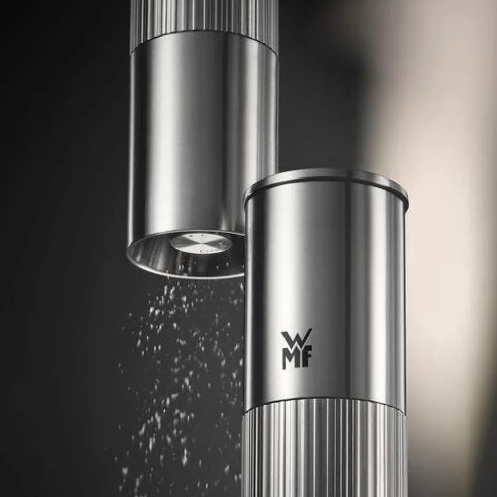 Set: Signature Pro Gewürzmühlen in silber und schwarz