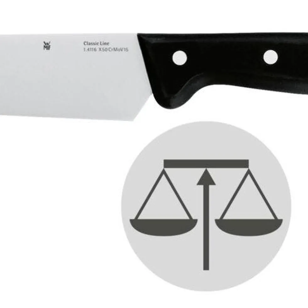 Set: Taverno Salat-Set, 3-teilig, Gourmet Salatschleuder und Classic Line Gemüsemesser