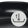 Set: WMF Durado Bratpfannen-Set, 3-teilig, mit Pfannenschutzmatten-Set, 2-teilig