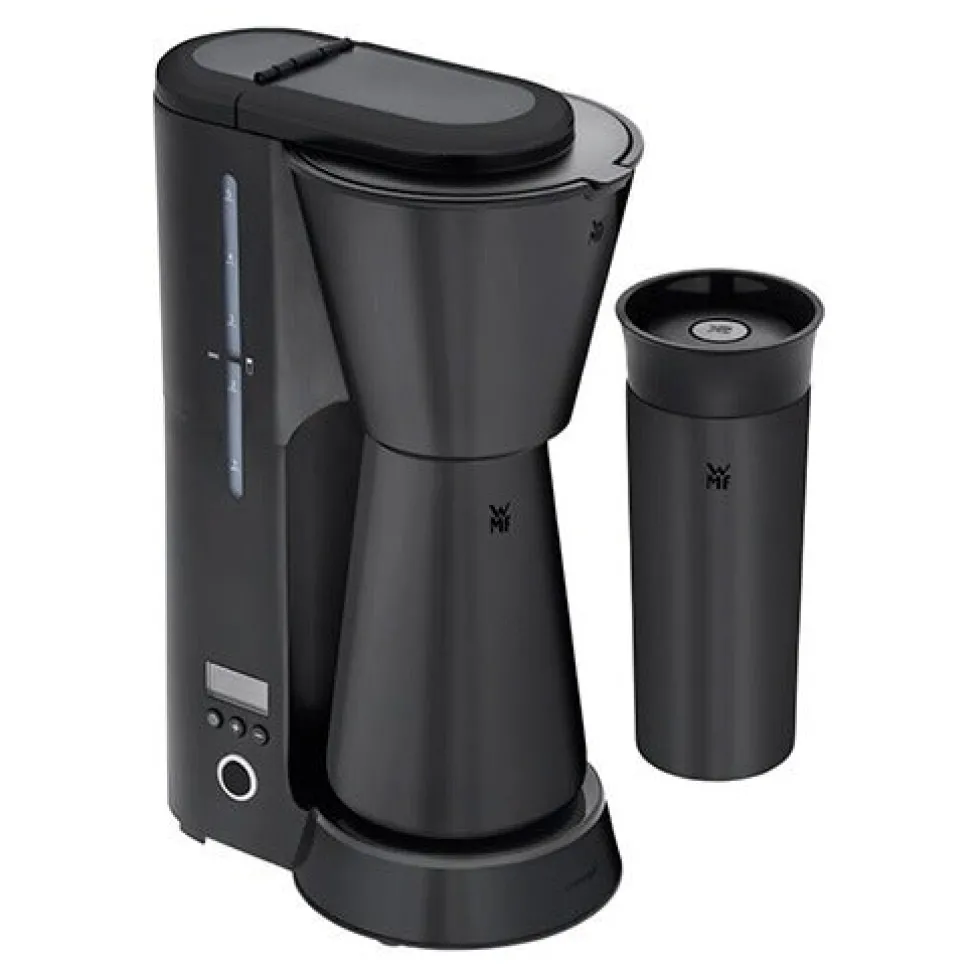 Set: WMF KÜCHENminis, Aroma Kaffeemaschine und 2-Scheiben-Toaster, Deep Black