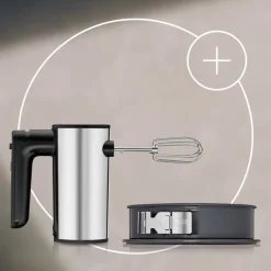 Set: WMF Kult X Handmixer Edition mit KAISER La Forme Plus Springform, 26cm