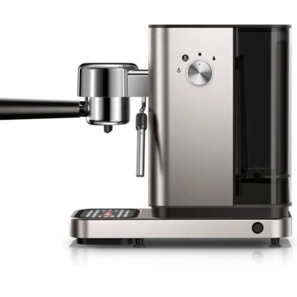 Set: WMF Lono Silk Espressomaschine und Espressomühle