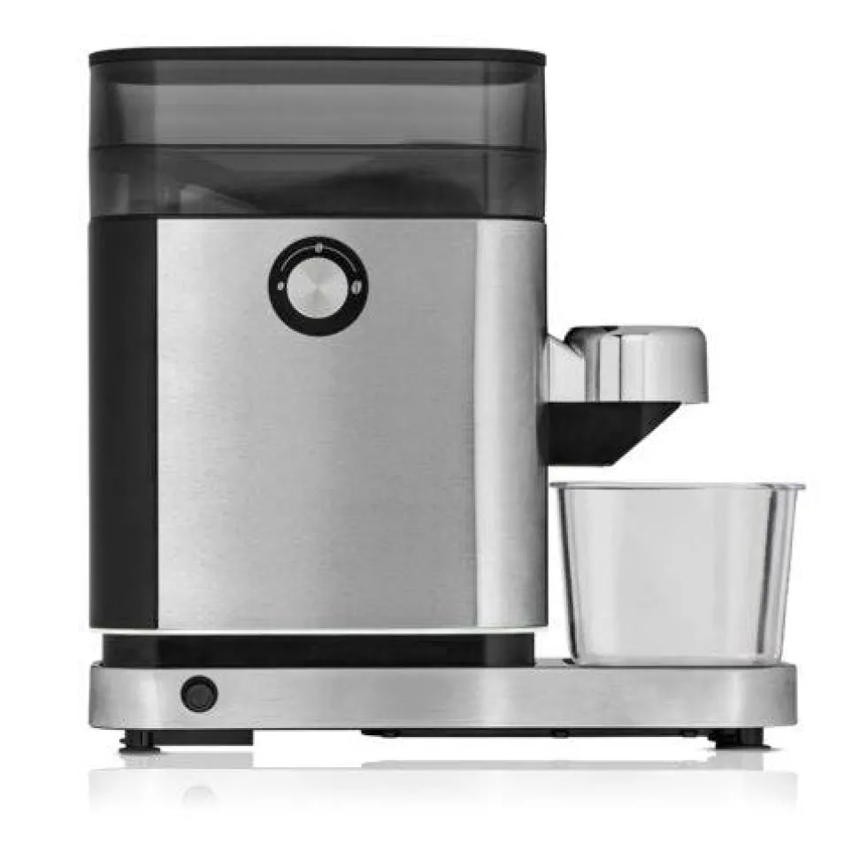Set: WMF Lono Silk Espressomaschine und Espressomühle