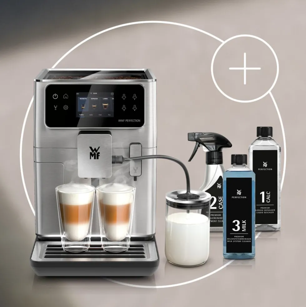 Set: WMF Perfection 680 Kaffeevollautomat mit Premium Reinigungsset