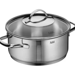 Silit Achat Bratentopf mit Deckel, 20 cm