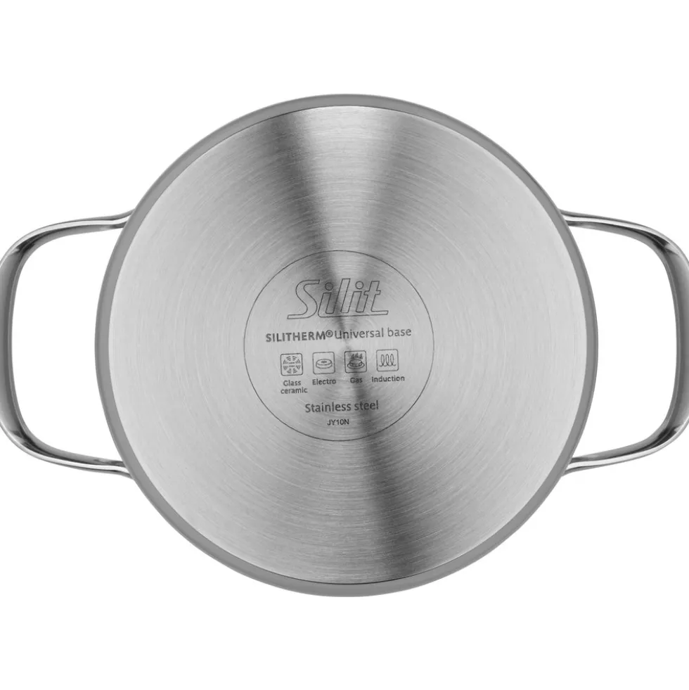 Silit Achat Kochtopf mit Deckel, 16 cm