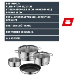 Silit Alicante Kochgeschirr-Set, 4-teilig
